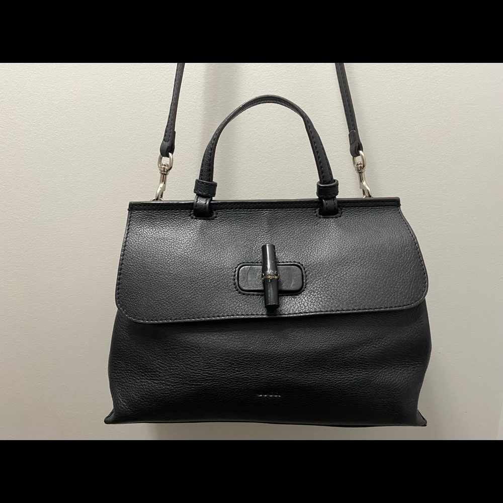 PRELOVED GUCCI BAMBOO DAILY TOP HANDLE TWOWAY SHOULDER BAG
